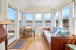 Master Bedroom Sitting area with Pull out Sofa Bed